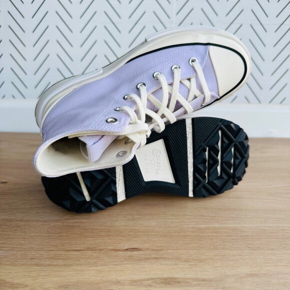 ⭐Converse Run Star Legacy CX Hi 7.5 Women Shoes Platform Violet Sneaker A03064C⭐ - Picture 5 of 10